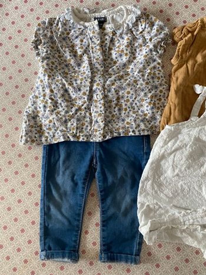 Lot vêtements bébé fille 12m - photo numéro 2
