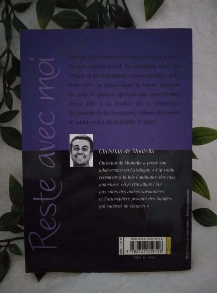 🌸Livre reste avec moi de Christian de Montella 🌸 - photo numéro 2