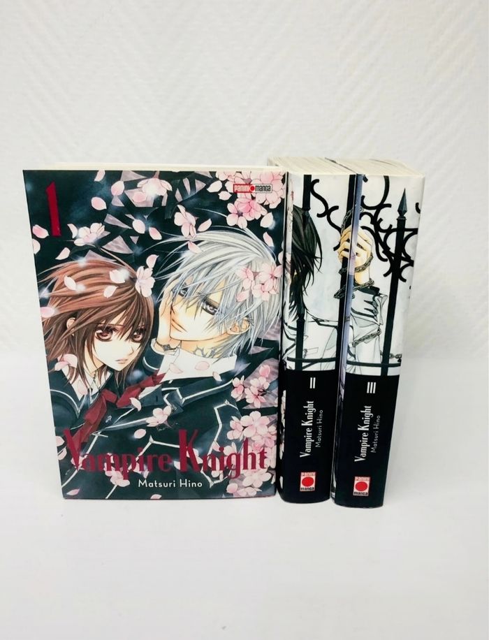 Vampire knight tome 1,2,3