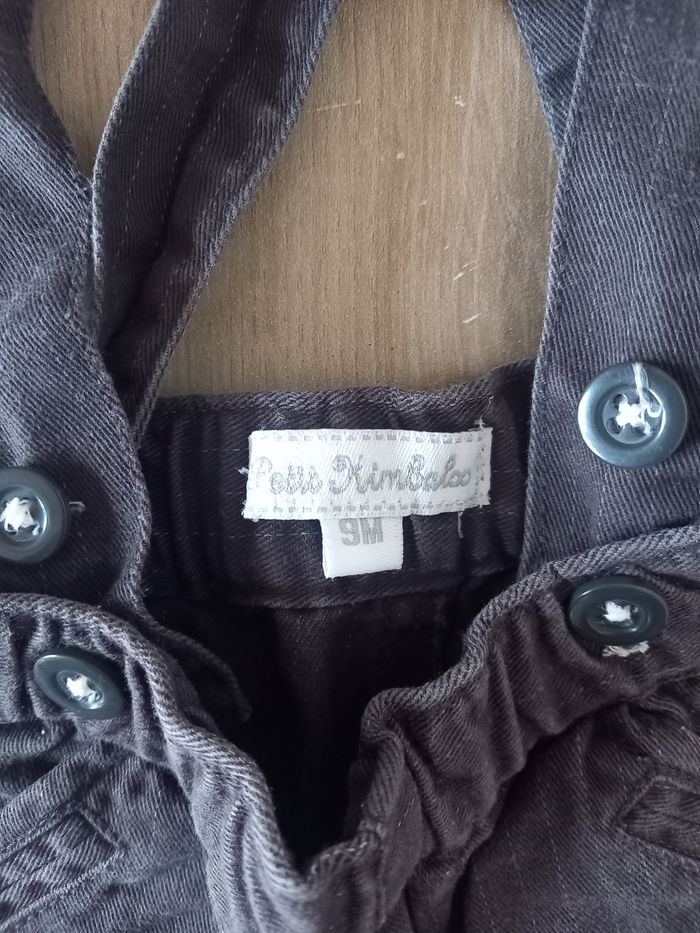 Salopette garçon 9 mois Petit Kimbaloo - photo numéro 3