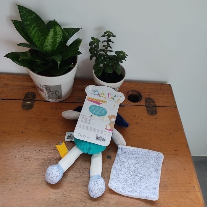 Doudou chien Baby Nat Neuf - photo numéro 4