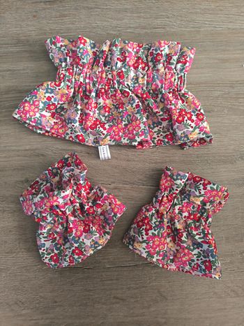 col et manchettes amovibles