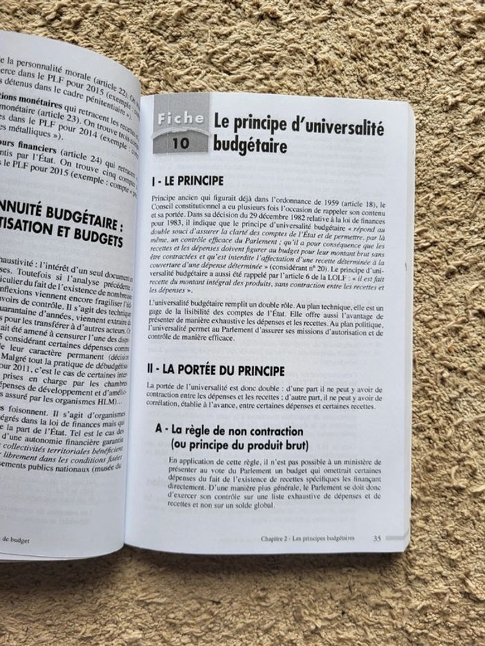 Livre pour préparation de concours administratifs "Finances publiques" Lexifac Droit - photo numéro 9