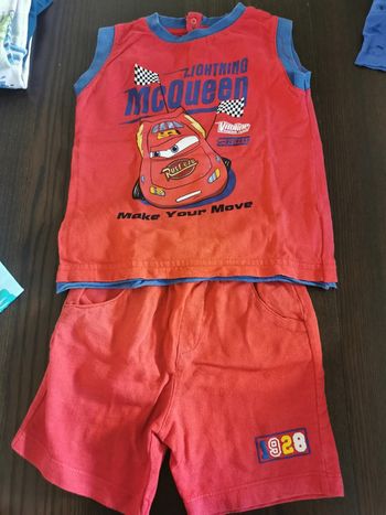 Ensemble pyjashort cars