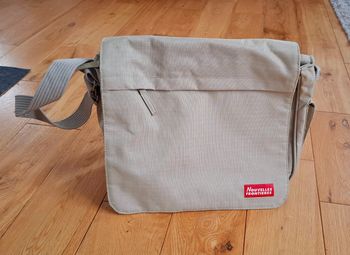 sac à bandoulière Nouvelles Frontières beige