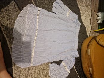 Tee shirt style chemise large femme