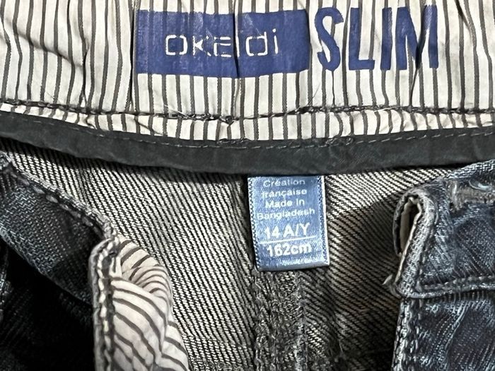 Lot 2 Jeans garçon Okaïdi / Orchestra taille 14 ans en TBEG - photo numéro 2