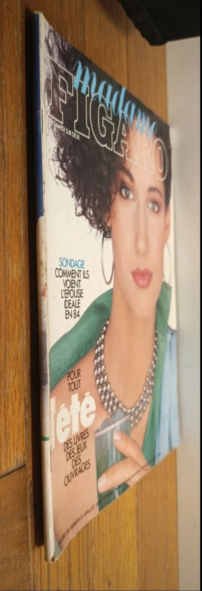 Ancien magazine Madame Figaro 1984 N°12405 vintage - photo numéro 10