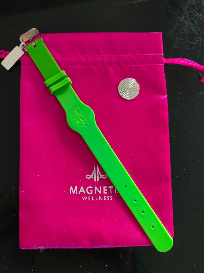 Bracelet magnétique silicone dessin arbre de vie - photo numéro 5