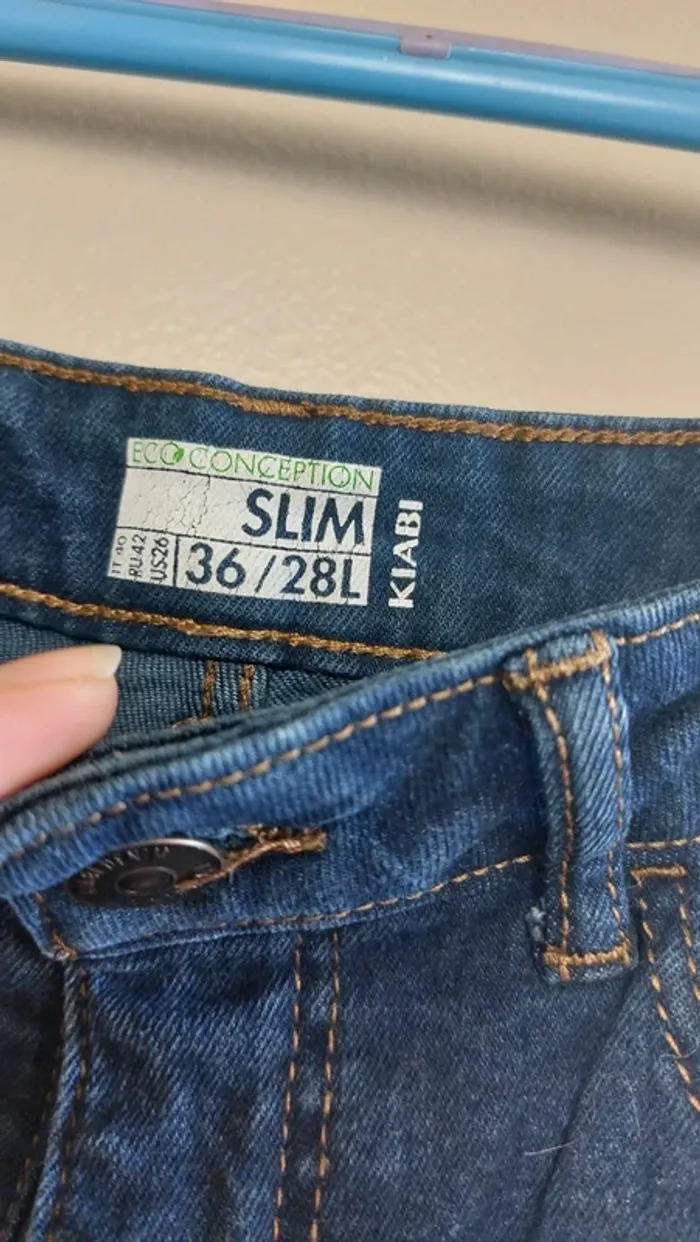 Jean's slim Kiabi taille 36 - photo numéro 3