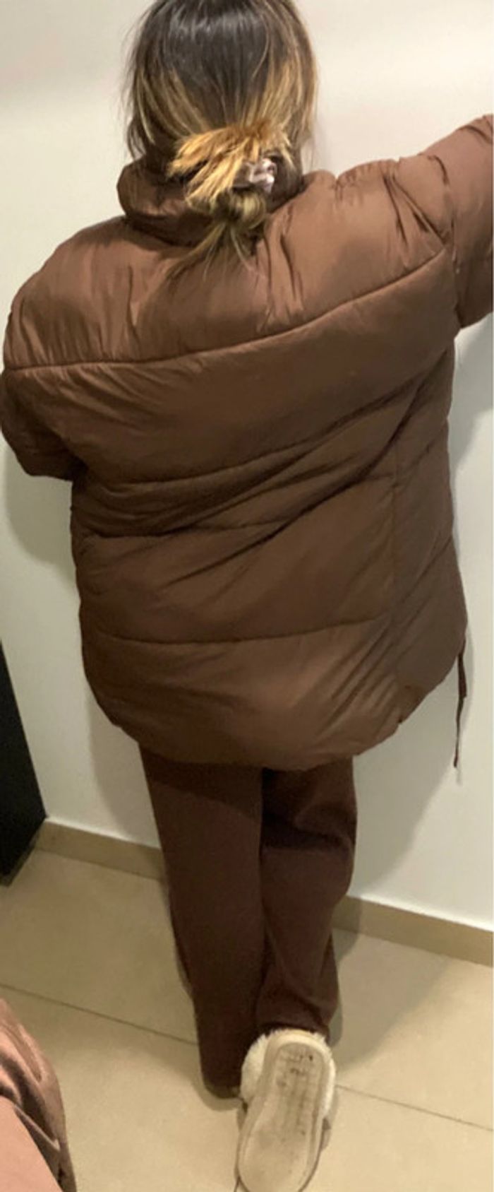 Doudoune Puffer Coat Oversize Chaude ZARA Taille M Et Plus - photo numéro 11