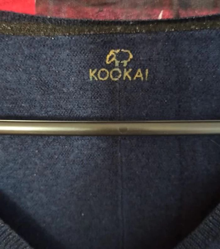 Pull bleu marine Kookai - photo numéro 2