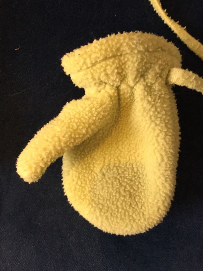 Moufles bébé vertes - photo numéro 3