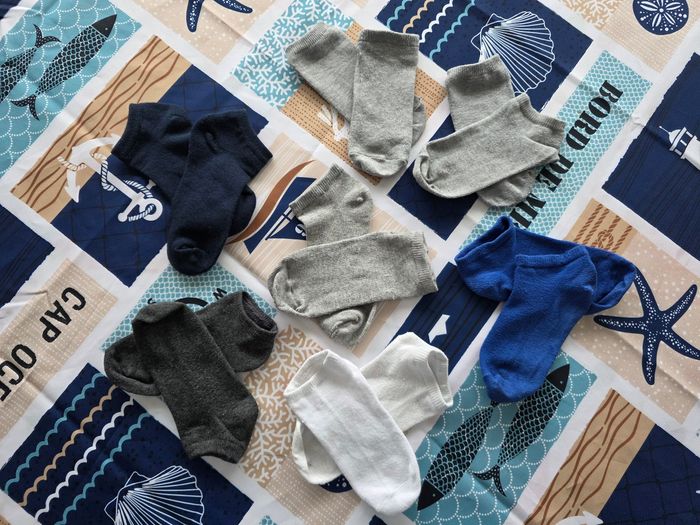 LOTS DE 7 PAIRES DE SOQUETTES GARÇON TAILLE 27/30 - photo numéro 8