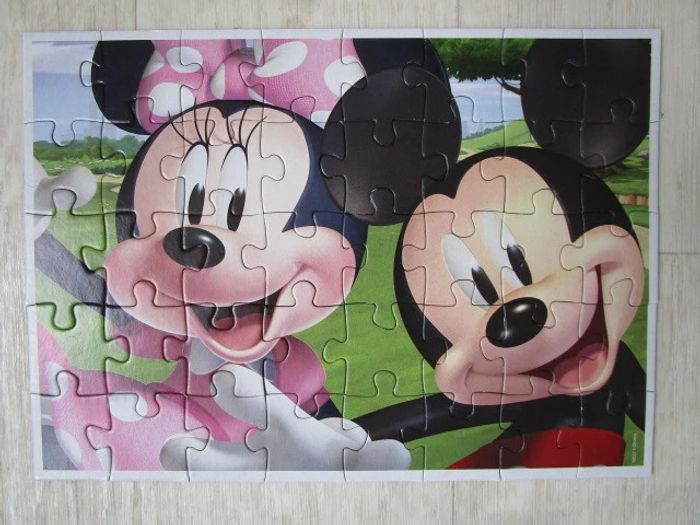 4 puzzles Mickey Educa TBE - photo numéro 6