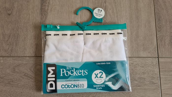 Pack de 2 Shorty Fille DIM 12 Ans.