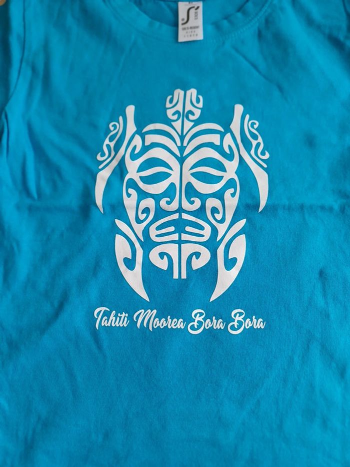 T-shirt 6ans tahiti neuf - photo numéro 2