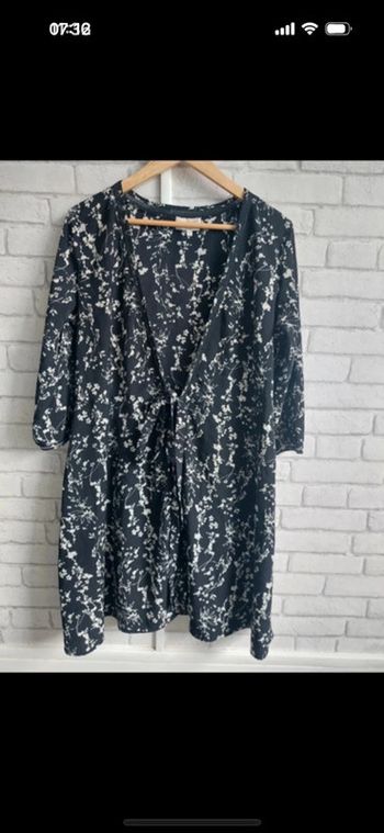 Robe portefeuille manche 3/4 Grace & Mila taille L