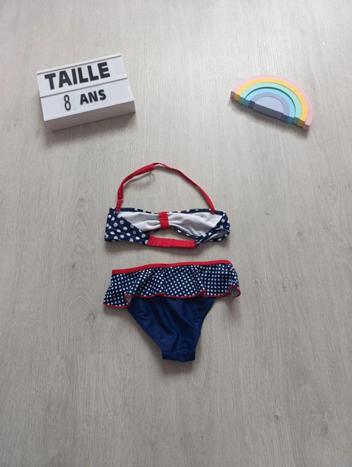 Maillot de bain 2 pièces miraculous 8ans - photo numéro 2