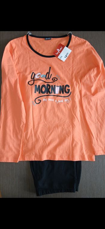 Ensemble pyjamas femme en coton 42/44