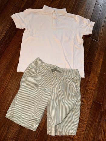 Polo Zara et short H&M 6 ans