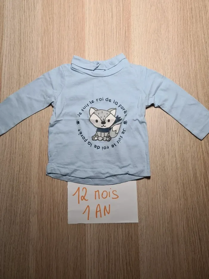 T-shirt col roulé