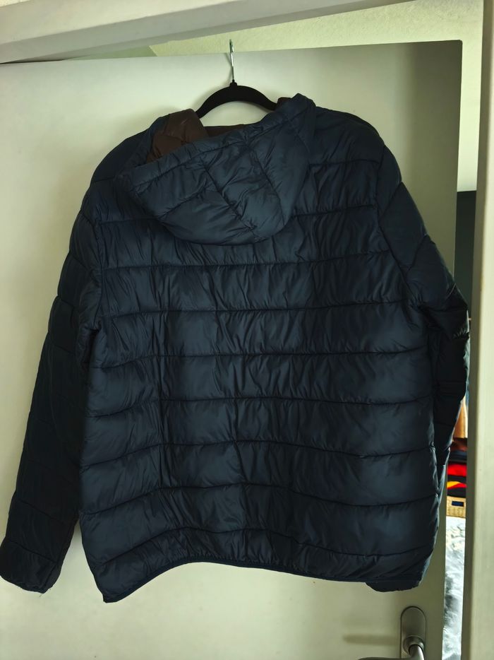 Blouson doudoune bleu - photo numéro 2