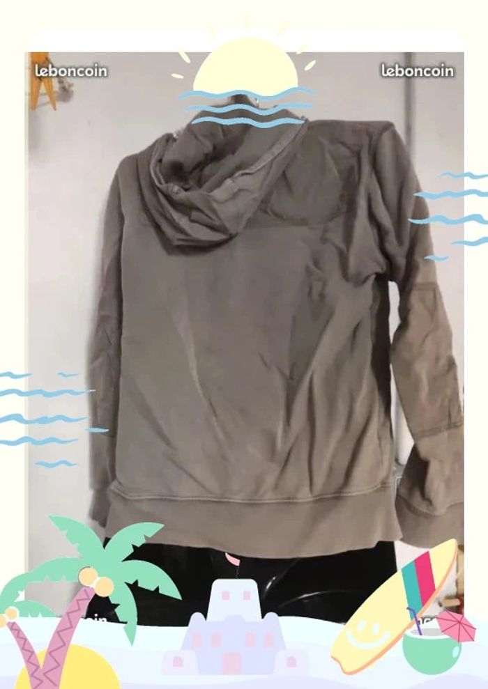 Blouson à capuche jean Bourget taille 10 ans - photo numéro 2