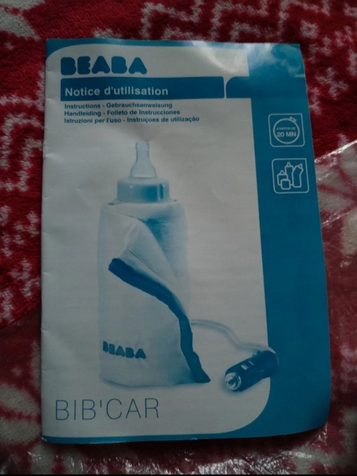 Chauffe biberon et petit pot de voyage "Beaba" neuf