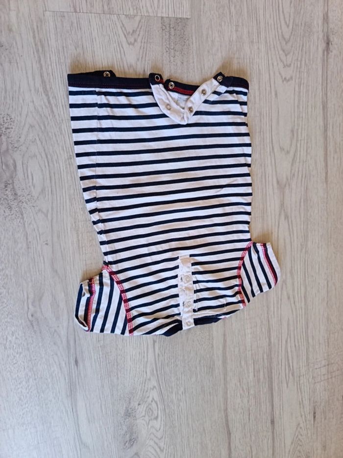 Combishort 3 mois Lee cooper bébé combi short été 62 cm - photo numéro 9