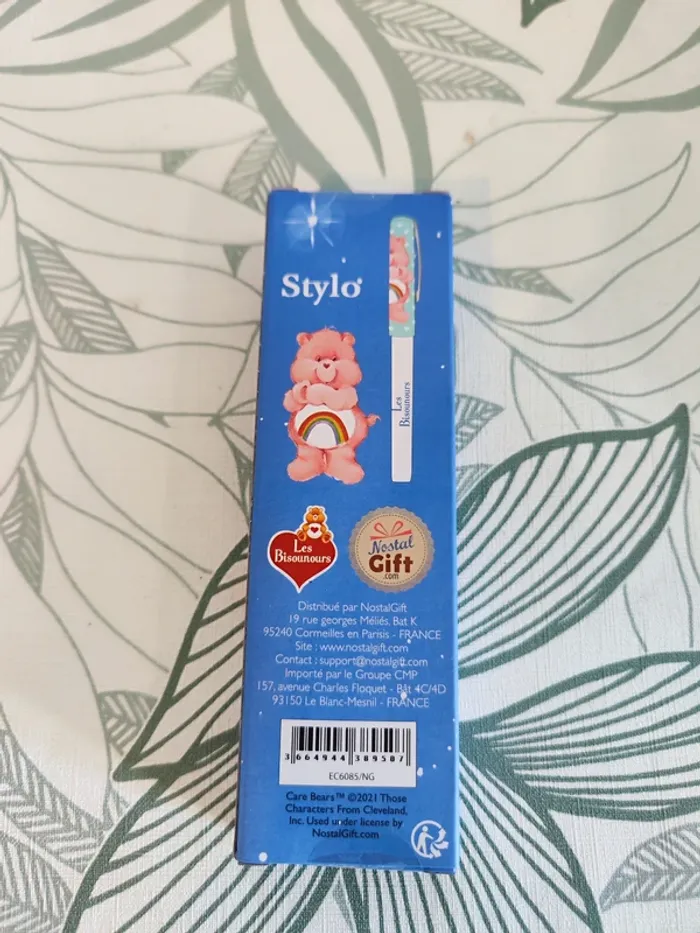Stylo Bisounours couleur bleu Grosfarceur - photo numéro 2
