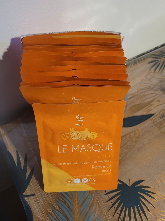 8 masques tissus eclat Peggy Sage - photo numéro 2
