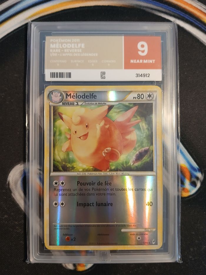 Melodelfe 🇫🇷 1/95 – Appel des Légendes • Reverse • Pure Grading 9