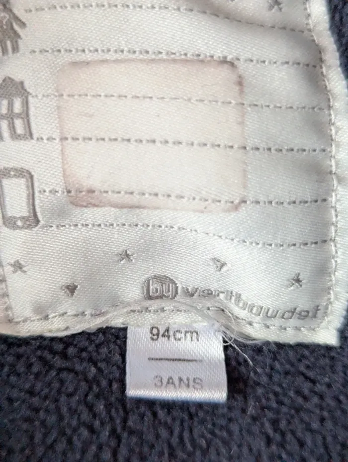 Parka 2 en 1 étoiles Verbaudet 3 ans - photo numéro 3