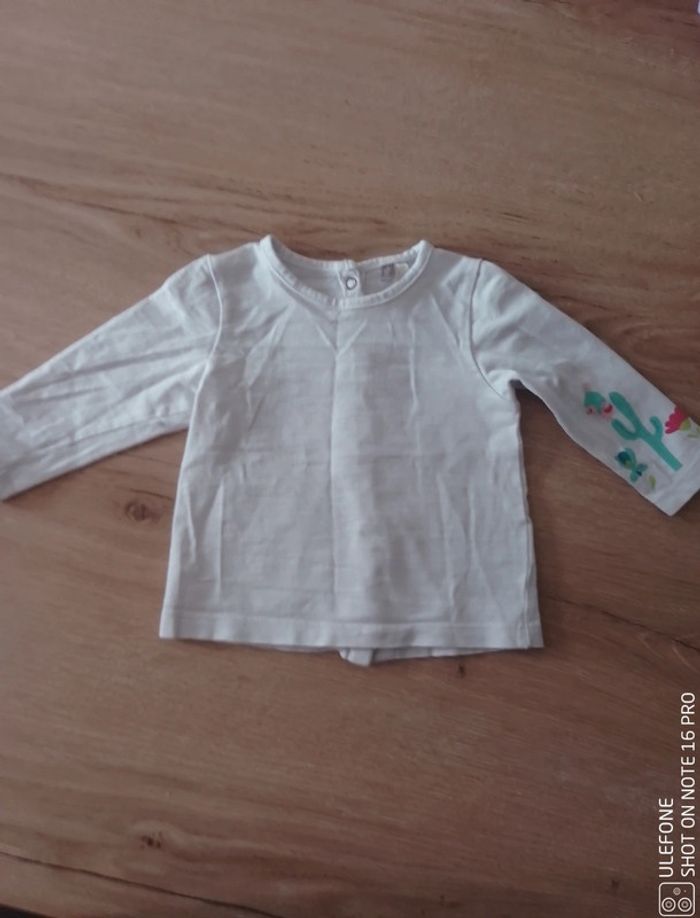 T-shirt longue manches orchestra 3 mois