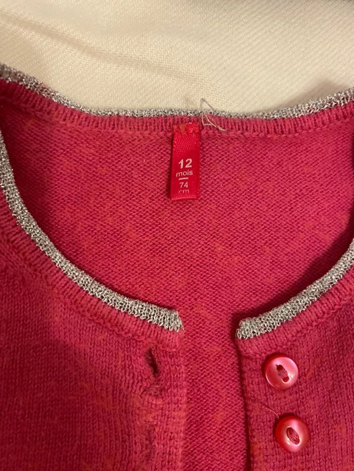 Lot de 5 gilet 12 mois - photo numéro 5