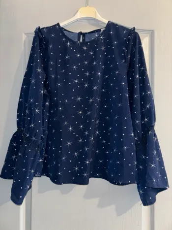 Blouse bleu marine