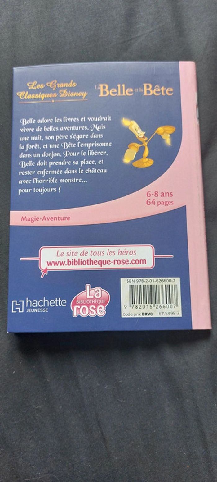 *La Belle et la Bête - La bibliothèque rose - photo numéro 2