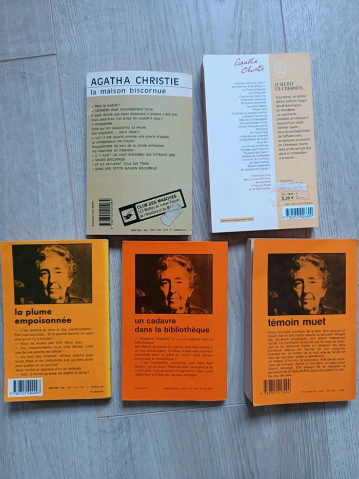 Lot livres d'Agatha christie - photo numéro 2