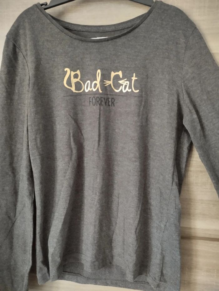 T-shirt manches longues 10ans - photo numéro 2