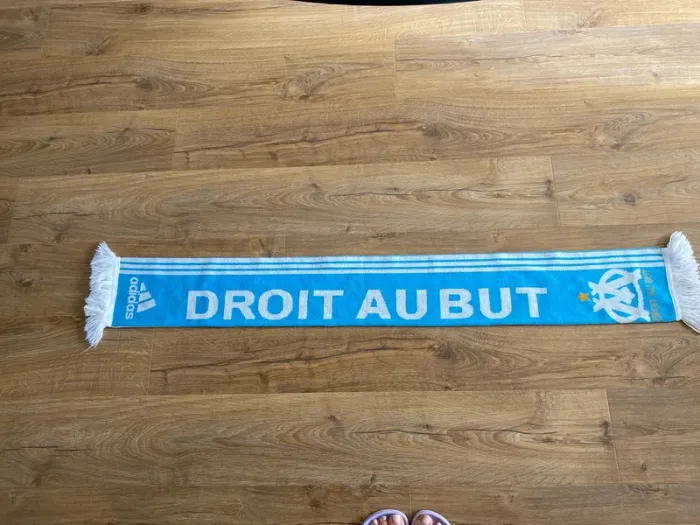 Écharpe adidas OM – Olympique de Marseille / Droit au but – officielle - photo numéro 2
