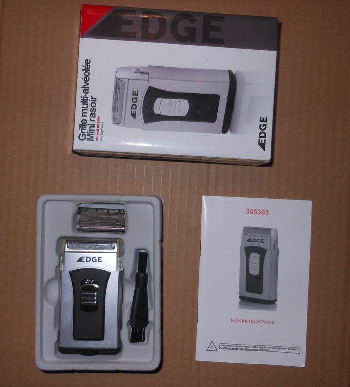 🪒 Rasoir électrique de voyage à piles NEUF