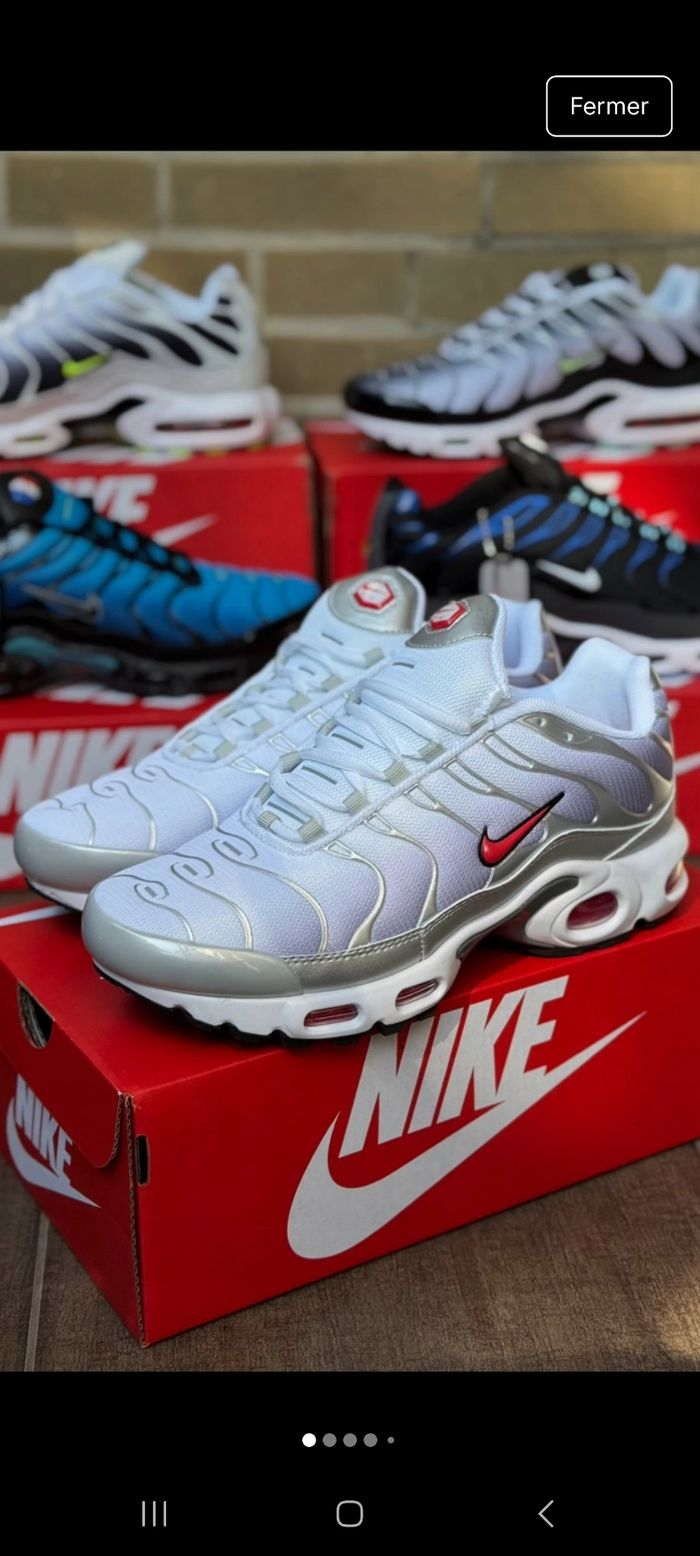 Tn nike air max plus / Wine Red