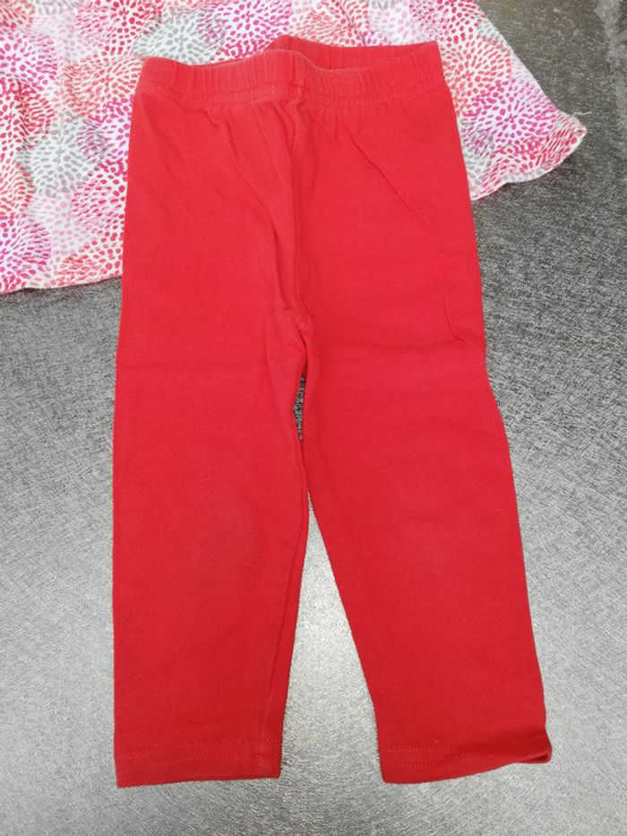 Ensemble 12 mois fille rouge - photo numéro 2