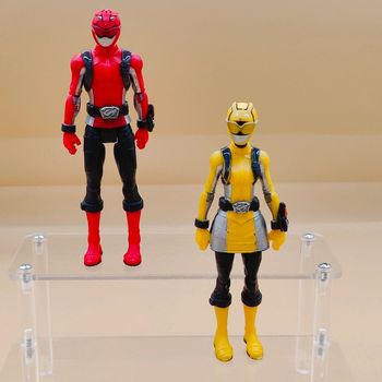 Lot 2 figurines beast morphers - Power rangers