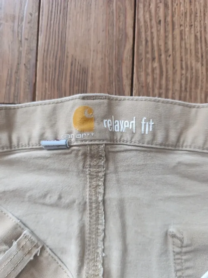 Pantalon jean Carhartt relaxed-fit workwear Carpenter W40 - photo numéro 6