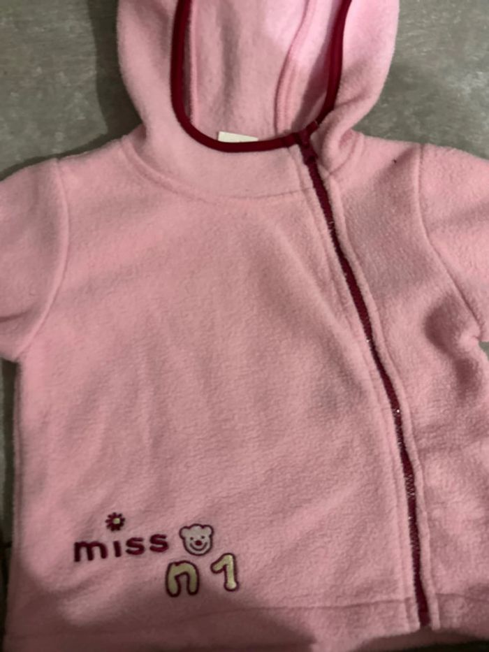 Polaire rose 12 mois - photo numéro 2