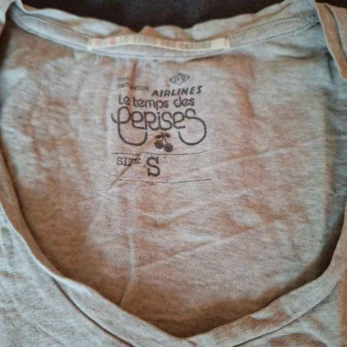 Tee-shirt le temps des cerises - photo numéro 2