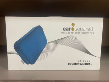 Coussin audio EarSLEEP, connexion Bluetooth ou jack