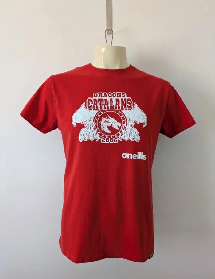 T-shirt d'été rugby Dragons Catalans Perpignan - O'Neills - taille M/L